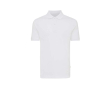 polo publicitaire en coton recyclé 220 g/m2 Iqoniq Yosemite couleur blanc