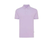 polo publicitaire en coton recyclé 220 g/m2 Iqoniq Yosemite couleur lilas