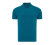 Polo publicitaire en coton recyclé 220 g/m² Iqoniq Yosemite couleur bleu gris