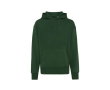 Sweat décontracté en coton écologique regular fit 340 g/m2 Iqoniq couleur vert foncé