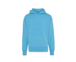 Sweat décontracté en coton écologique regular fit 340 g/m2 Iqoniq couleur cyan