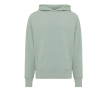 Sweat décontracté en coton écologique regular fit 340 g/m2 Iqoniq couleur vert olive