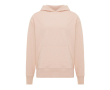 Sweat décontracté en coton écologique regular fit 340 g/m2 Iqoniq couleur rose pastel