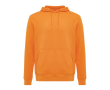Sweat unisexe en coton recyclé, slim fit, 280 g/m², Iqoniq couleur orange