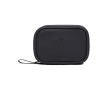 Trousse de secours en polyester recyclé avec accessoires couleur noir