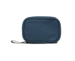 Trousse de secours en polyester recyclé avec accessoires couleur bleu marine