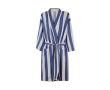 Peignoir en coton recyclé style hammam 200 g/m2, taille L/XL couleur bleu