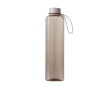 Bouteille RPET moderne et fonctionnelle avec bouchon antifuite 550 ml couleur ivoire