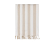 Serviette hammam familiale en coton recyclé 200 g/m² 180 x 180 cm couleur beige
