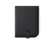 Coussin portable recyclé avec fermeture pression et design pliable couleur noir