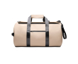 Sac week‑end en polyester recyclé avec doubles anses 35L couleur ivoire