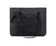 Sac en polyester recyclé avec poches internes et externes couleur noir