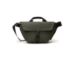 Sac bandoulière urbain en matériau recyclé avec sangle ajustable couleur vert