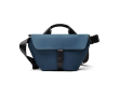 Sac bandoulière urbain en matériau recyclé avec sangle ajustable couleur bleu marine