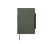 Carnet rechargeable A5 avec support pour téléphone, pages lignées couleur vert