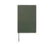 Carnet A5 à couverture souple en papier recyclé, pages lignées couleur vert