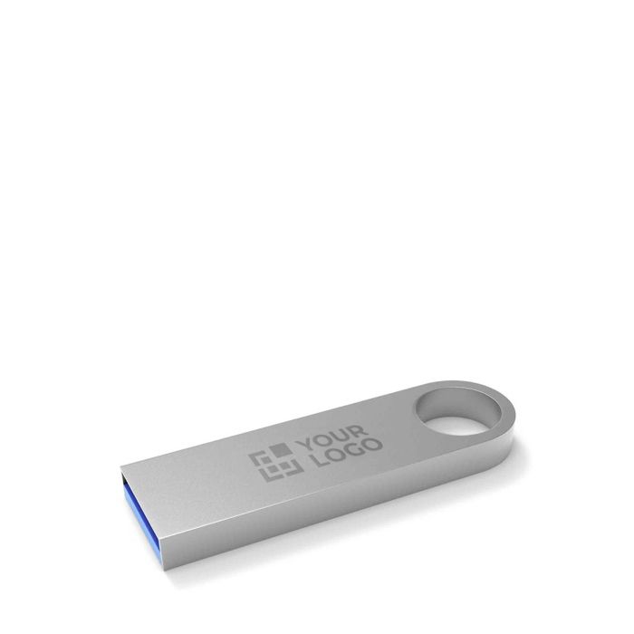 Clé USB impression intégrale en métal Europe pour porte-clés