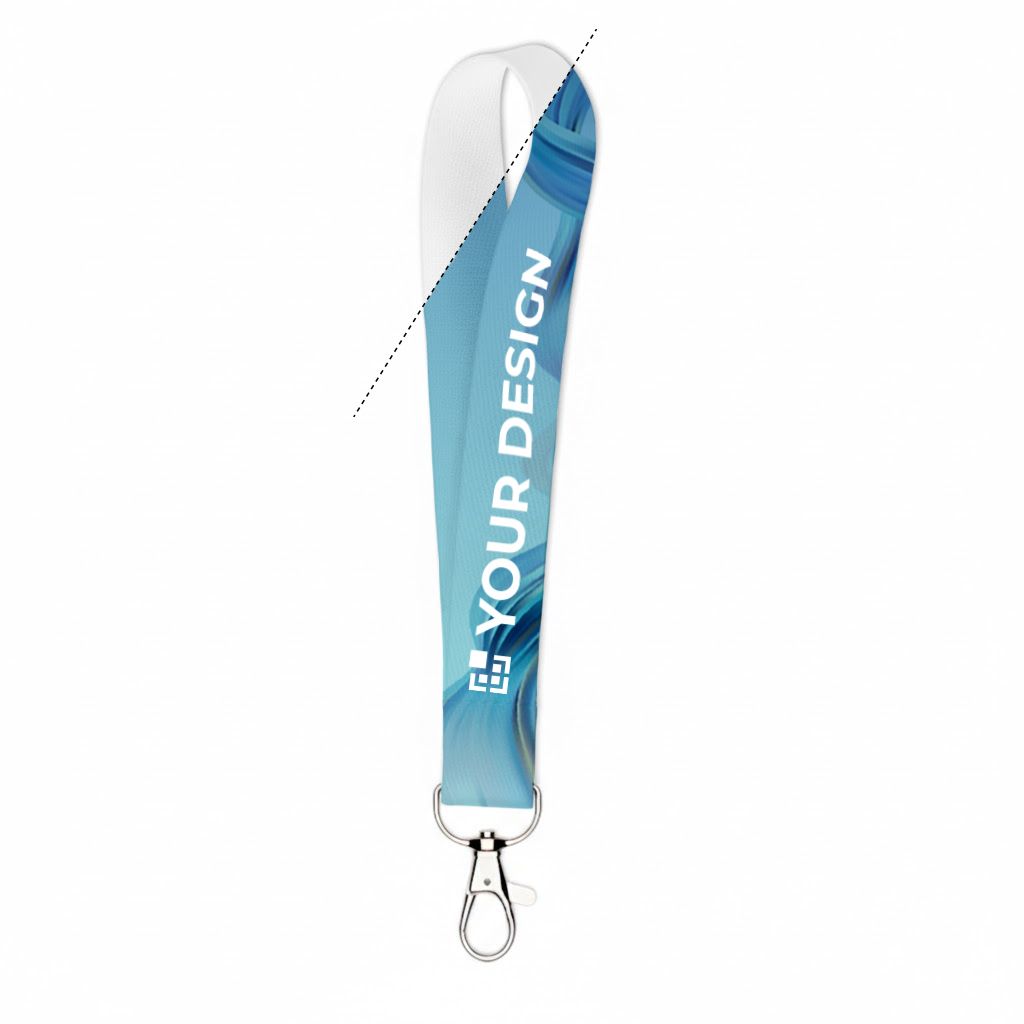 Sangle courte en polyester sur mesure pour sublimation