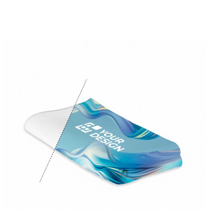 Serviette de plage impression intégrale en microfibre 240 g/m²