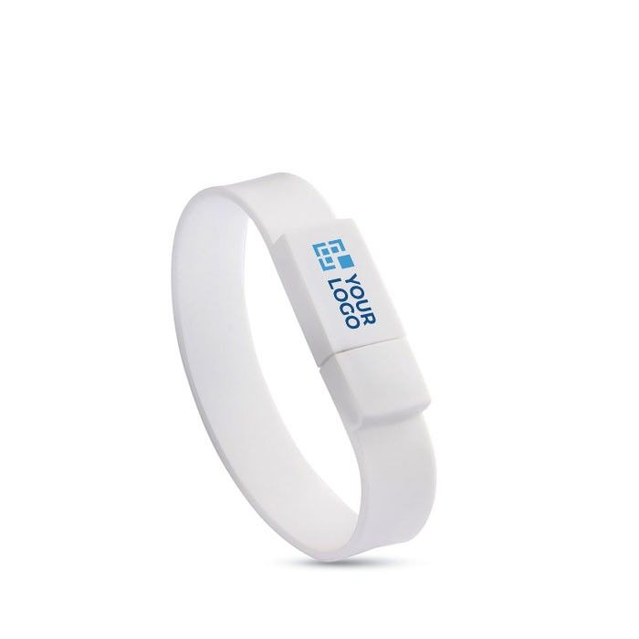 Bracelet USB compact en silicone impression intégrale