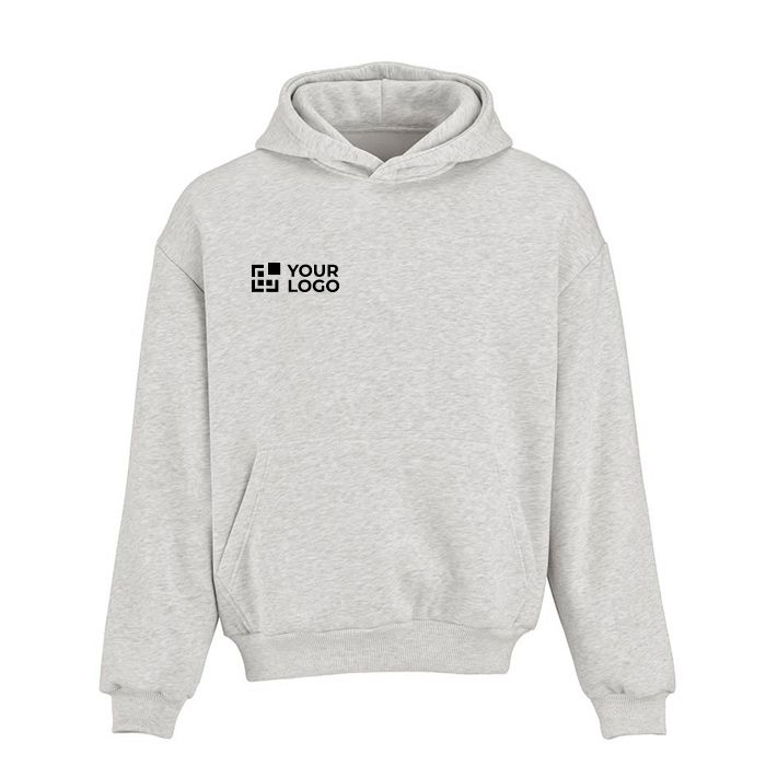 Sweat unisexe oversize 340 g/m² en coton et polyester recyclé Ericeira