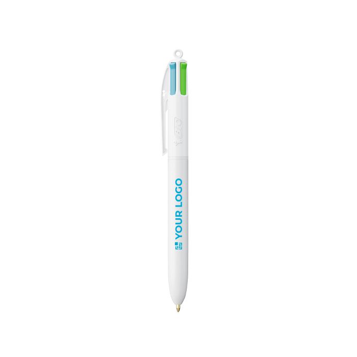 Stylo à bille en plastique BIC® avec 4 encres aux couleurs originales