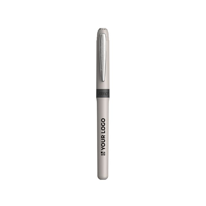 Roller en plastique ergonomique et encre bleue Grip Roller BIC®