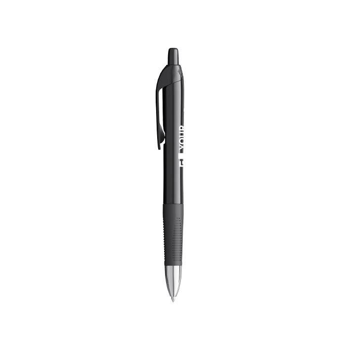 Stylo rétractable en plastique à encre bleue Intensity® Gel Clic BIC®