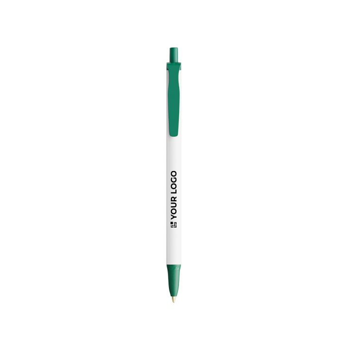 Stylo en plastique recyclé avec grande impression et encre noire BIC®
