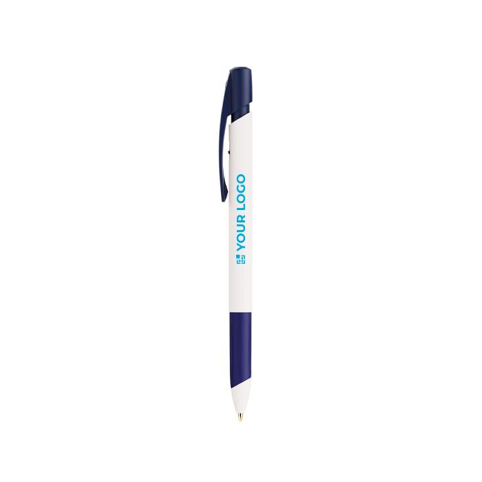 Stylo à bille en plastique recyclé avec grip doux et encre noire BIC®