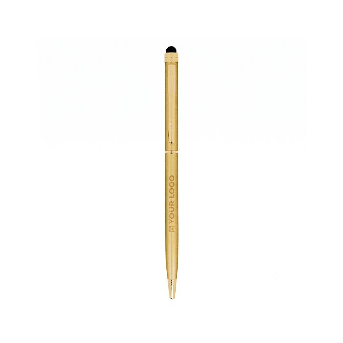 Stylo métallique avec fonction tactile, encre bleue Sleek Stylus BIC®