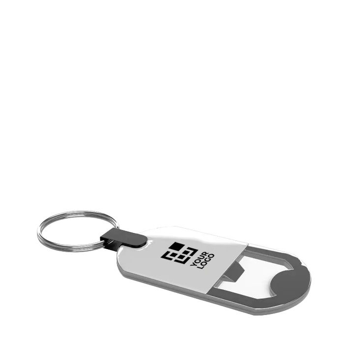 Ouvre-bouteille compact en métal pour porte-clés, rapide et pratique