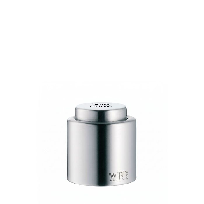 Bouchon en inox pour bouteille de vin avec fermeture hermétique WMF