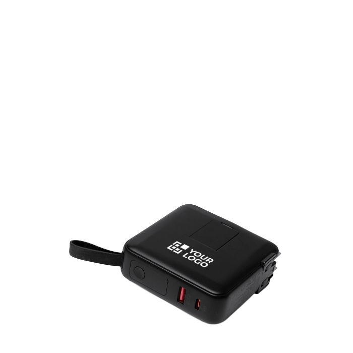 Batterie externe 3 en 1 à charge rapide sans fil 15 W 10 000 mAh