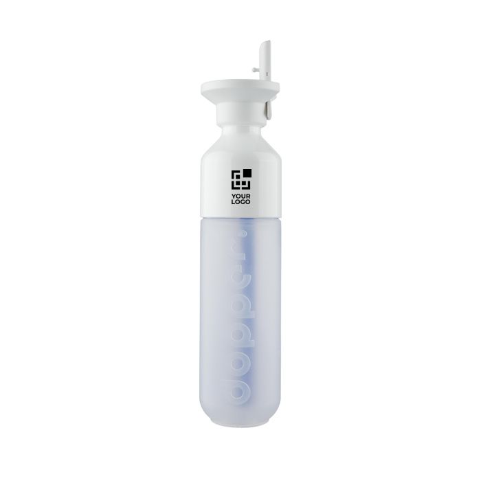 Gourde en acier inoxydable avec paille Dopper Original 450 ml