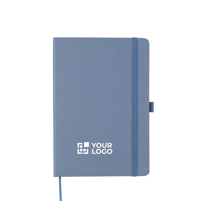 Carnet A5 à couverture en carton recyclé, pages lignées