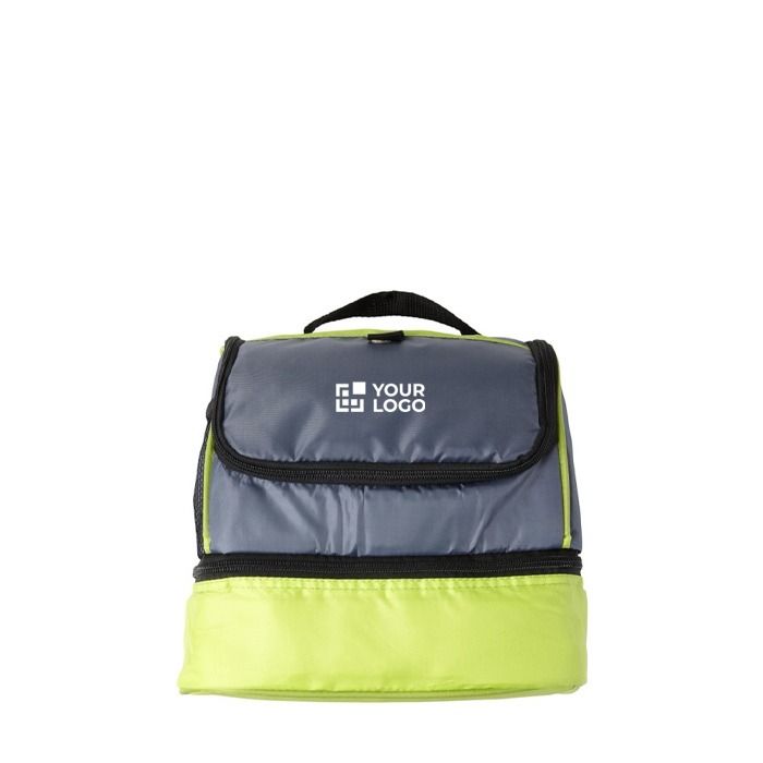 Sac isotherme en polyester avec glacière dans la partie inférieure