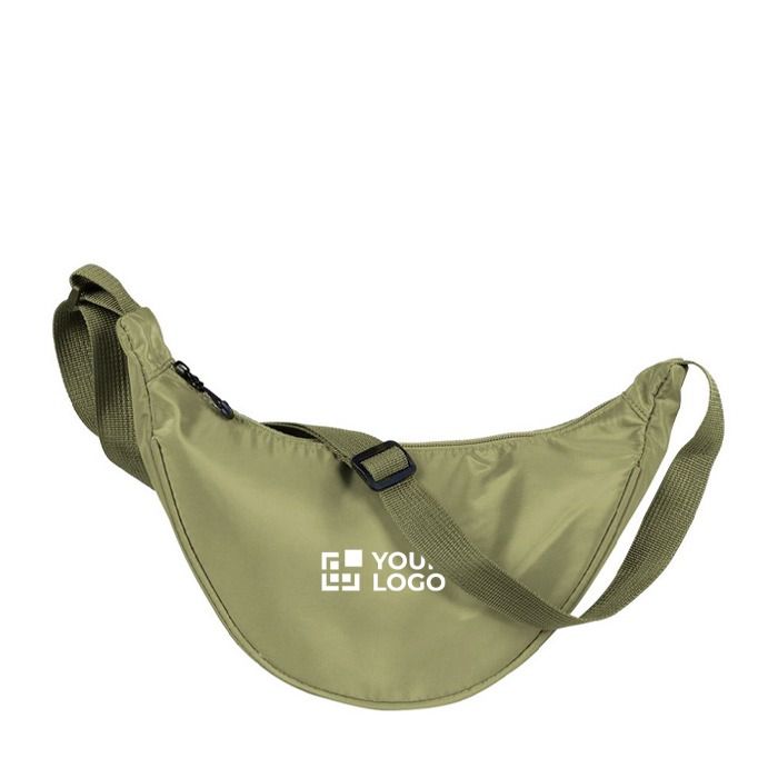 Sac bandoulière en polyester avec anse ajustable pour l'épaule