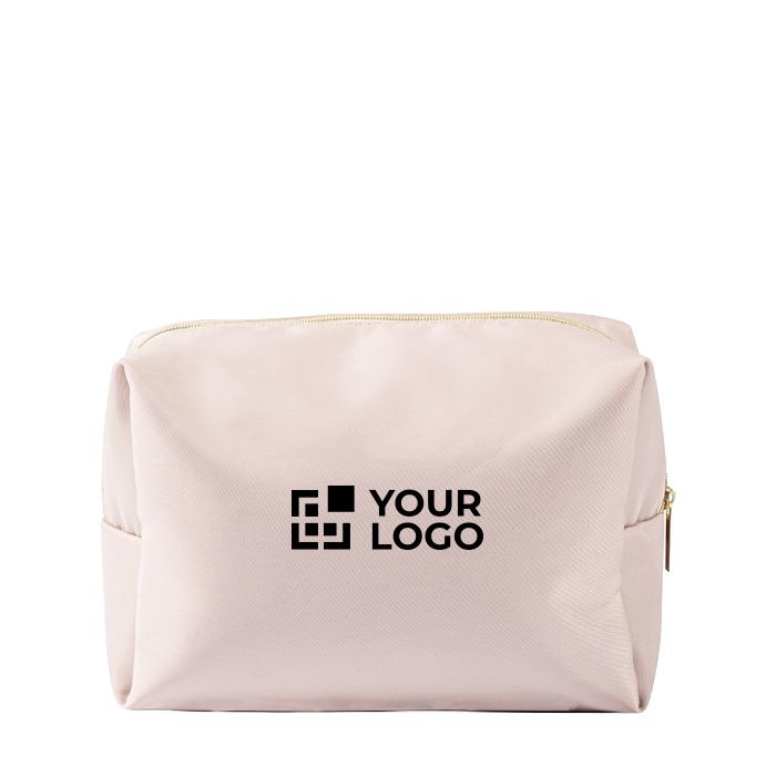 Trousse en nylon et polyester résistant à compartiment unique