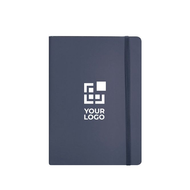 Carnet A5 ligné à couverture souple en cuir synthétique recyclé