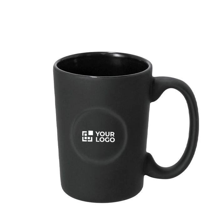 Tasse en céramique finition mate et marquage brillant 400 ml