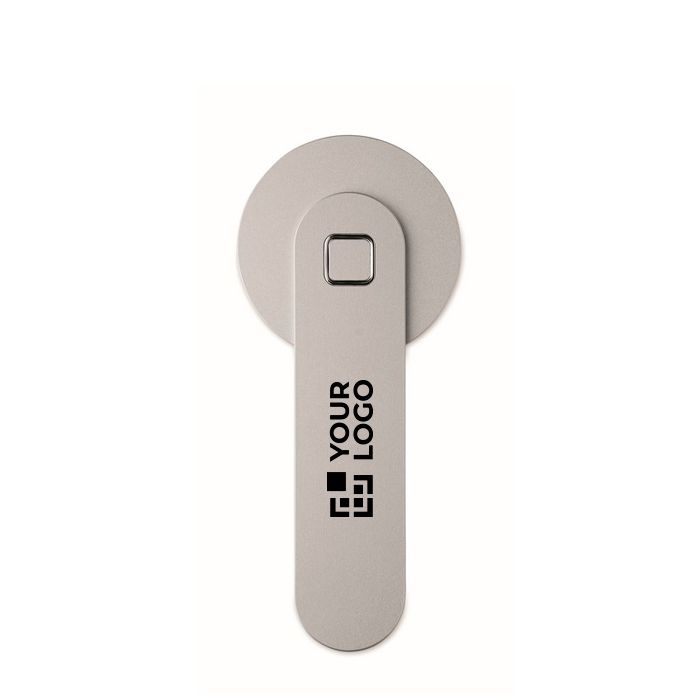 Support magnétique en aluminium pour téléphone avec anneau métallique