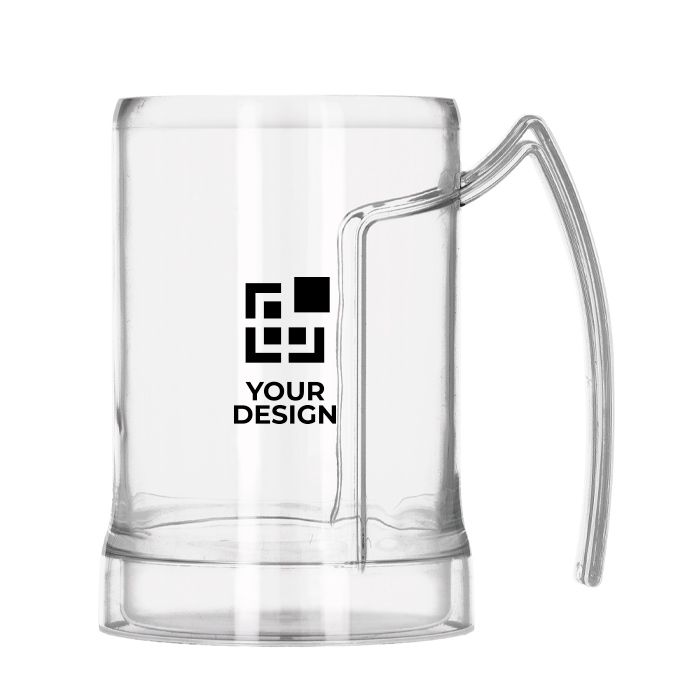 Chope à bière en plastique Tritan® fabriquée dans l’UE 500 ml