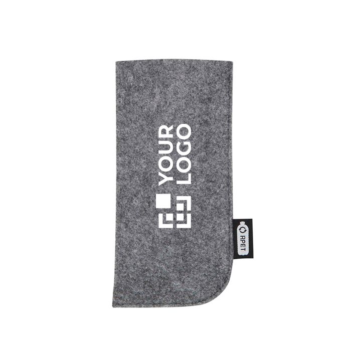 Étui pour lunettes en feutre recyclé de haute qualité et doux