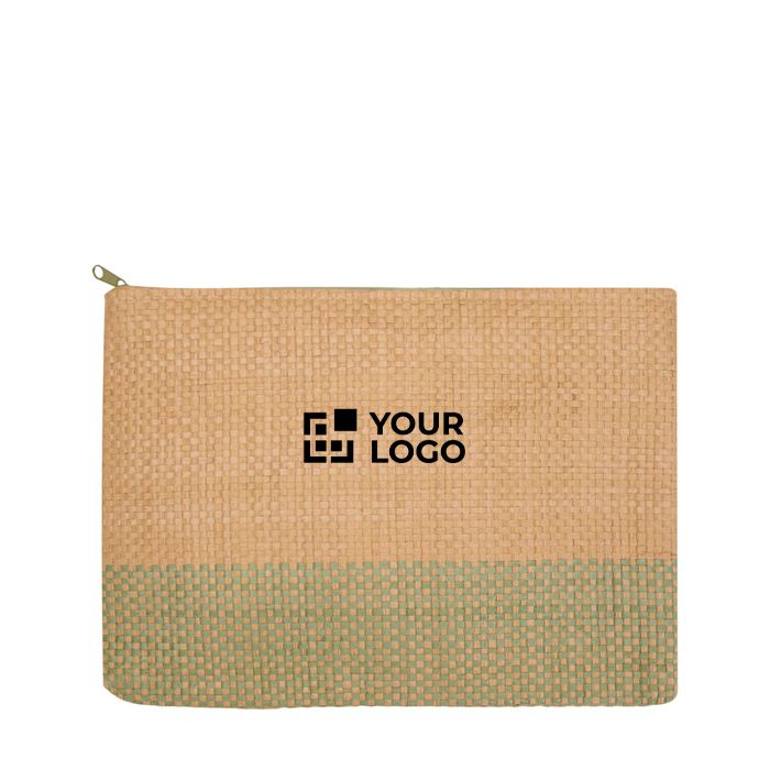 Trousse fine en papier certifié avec doublure douce 3 L