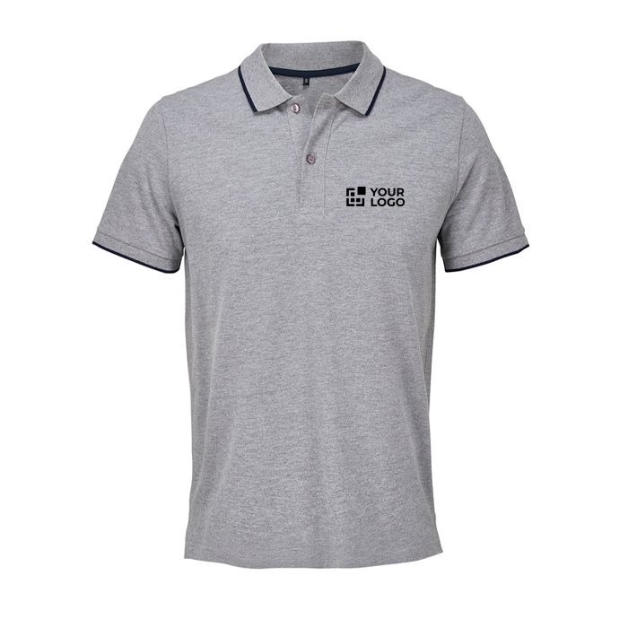 Polo unisexe en coton avec rayure contrastée 200g/m² SOL'S PALERMO