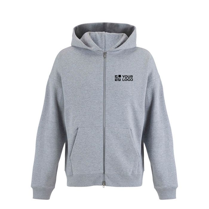Sweat à capuche unisexe en coton avec zip 450 g/m² SOL'S LEGACY
