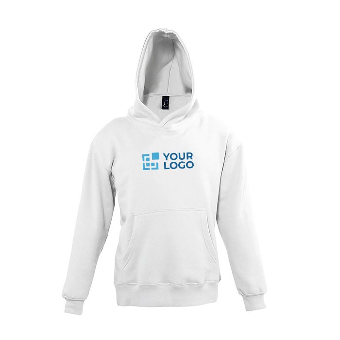 Sweat en coton et polyester pour enfants 280 g/m2 SOL'S SLAM avec zone d'impression