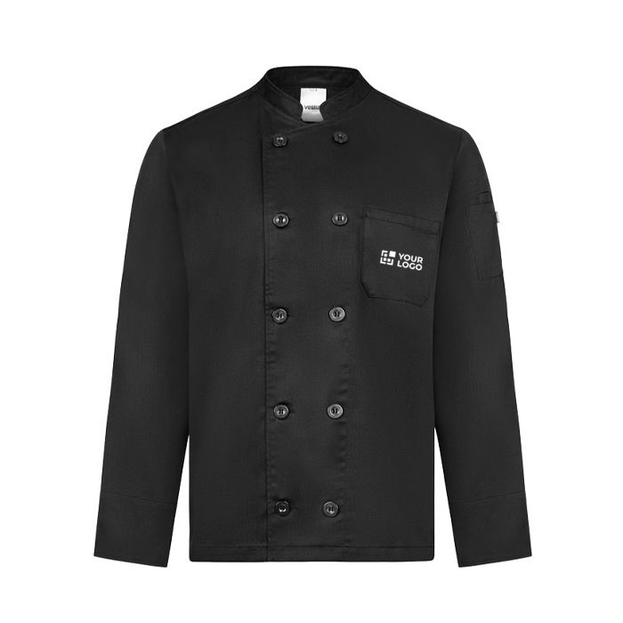 Veste de cuisine à manches longues, double boutonnage 190 g/m² Velilla