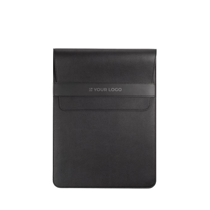Housse résistante pour PC portable en cuir synthétique, taille 14"